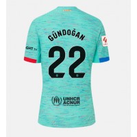 Barcelona Ilkay Gundogan #22 Tredjetrøje Dame 2023-24 Kortærmet
